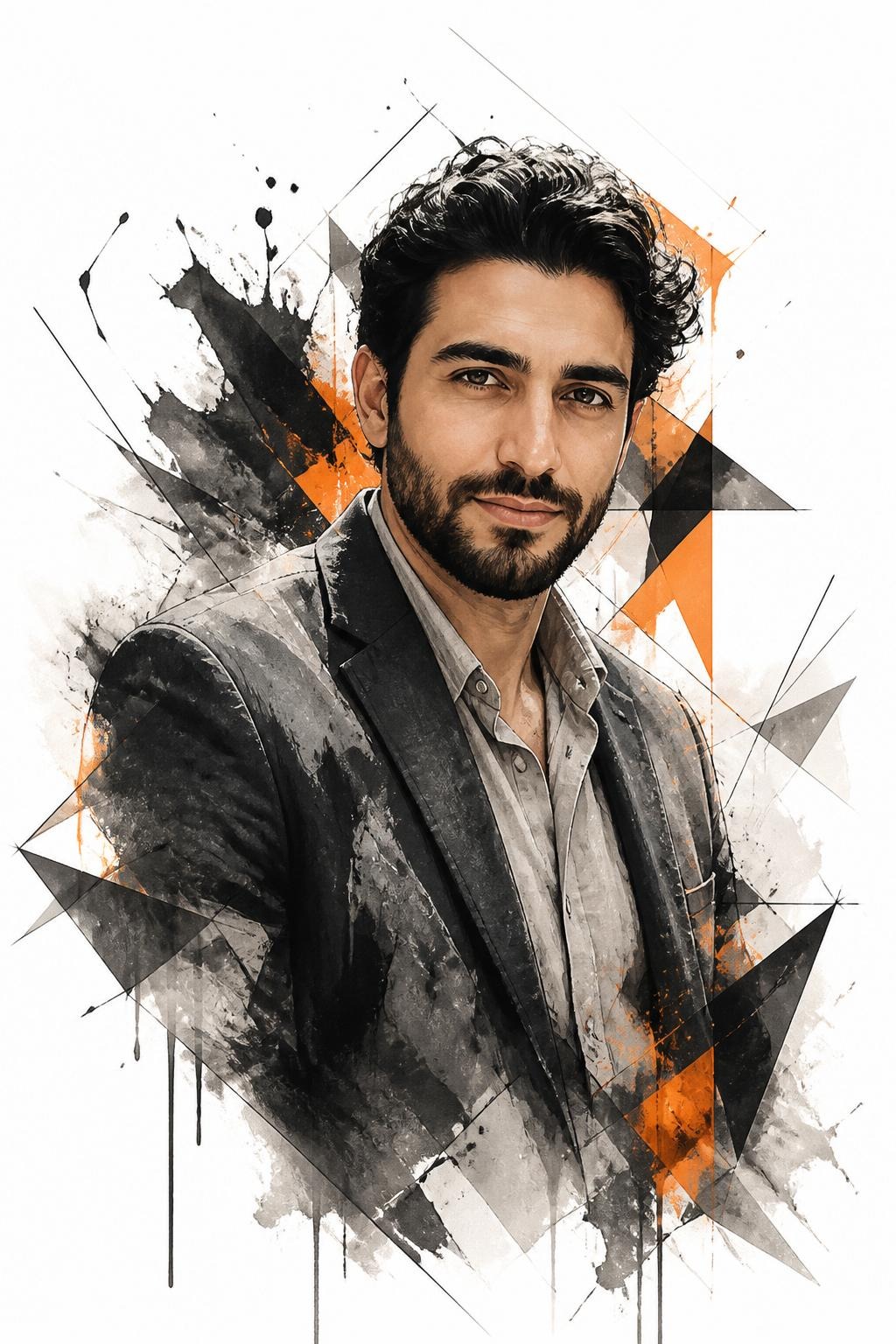 Abstract Portrait Art