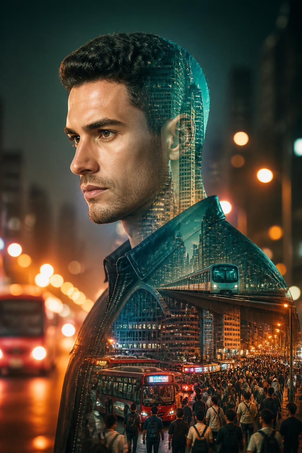 Cinematic Double Exposure