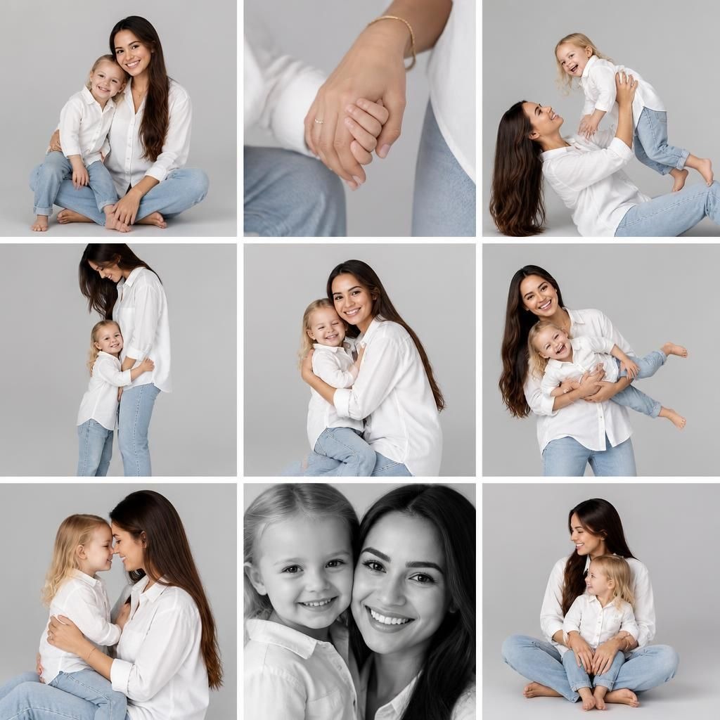 Luxury Mommy Baby Collage