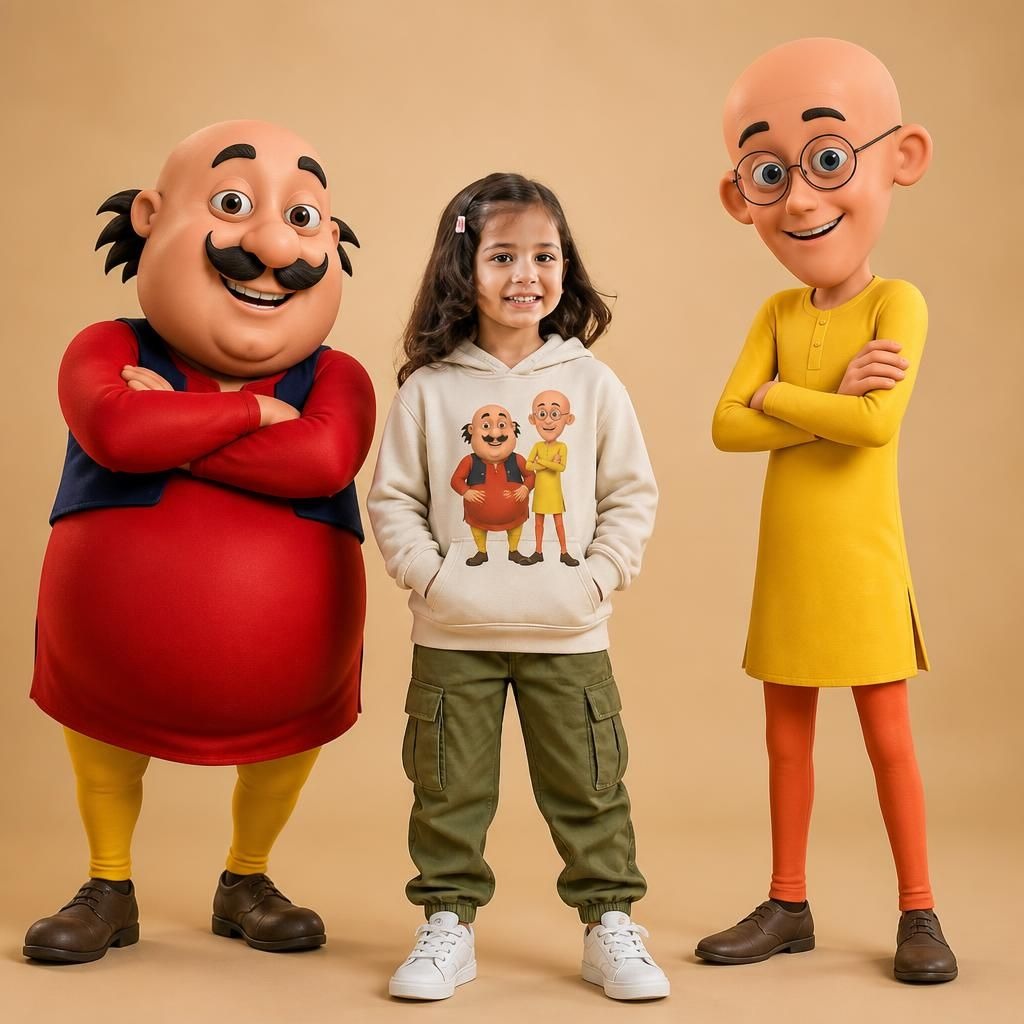 Motu Patlu Portrait