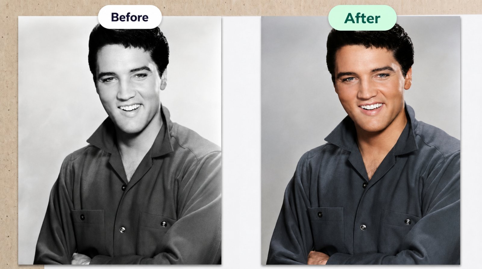 Black & White Old Photo Restoration