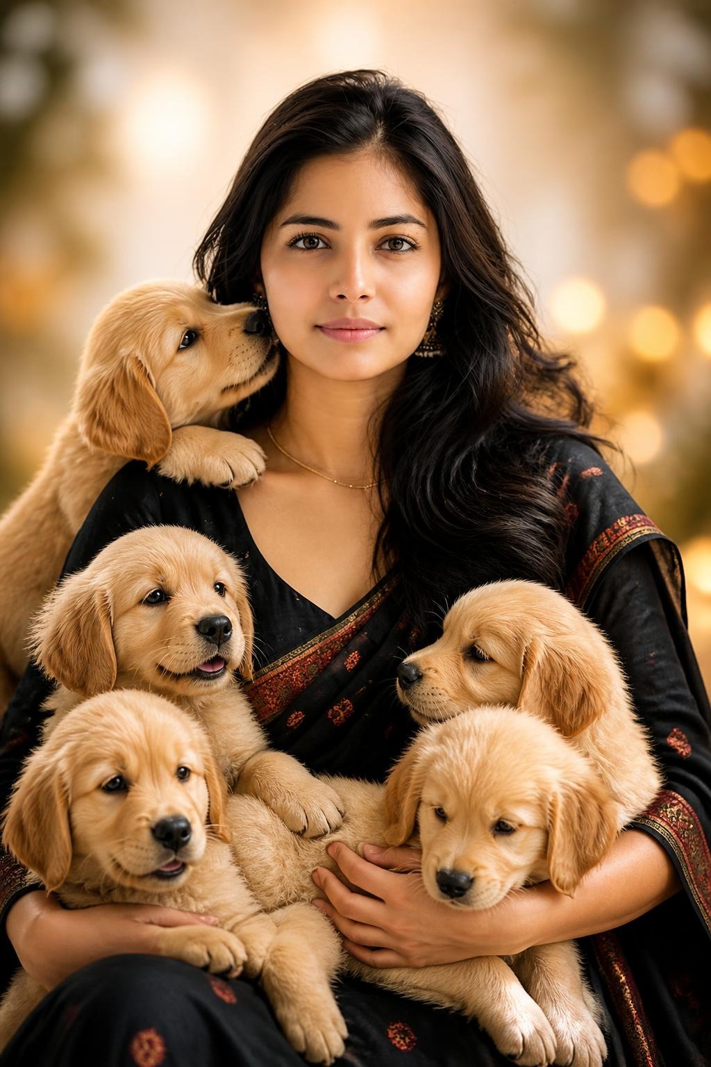 Puppy Love Portrait